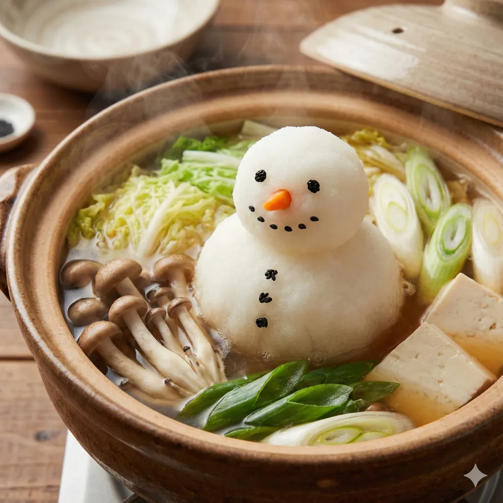 Snowman Nabe